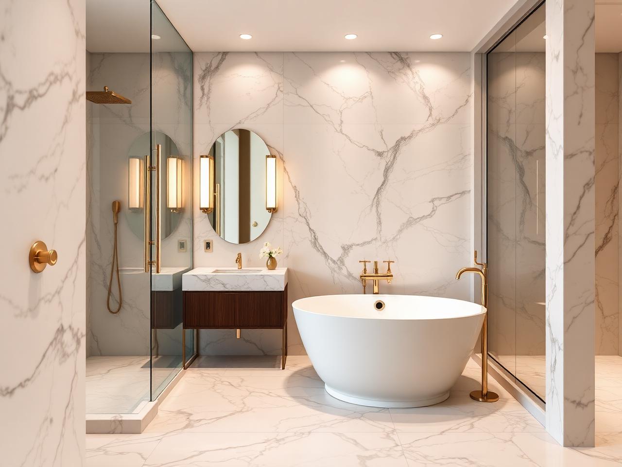 Marble Master Bath